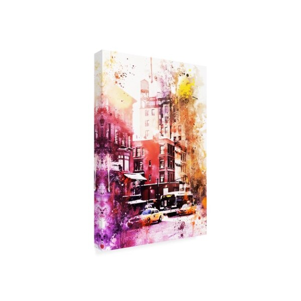 Philippe Hugonnard 'NYC Watercolor Collection - New York Architecture' Canvas Art,16x24